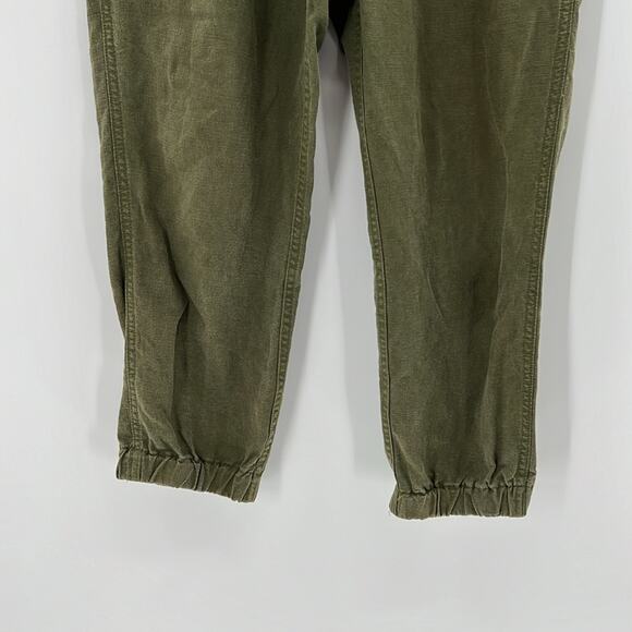 J. Crew Point Sur Seaside Linen Blend Joggers - Green - 6 - Picture 3 of 7